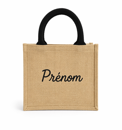 Sac en jute personnalisé