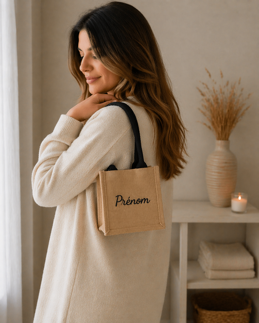 Sac en jute personnalisé
