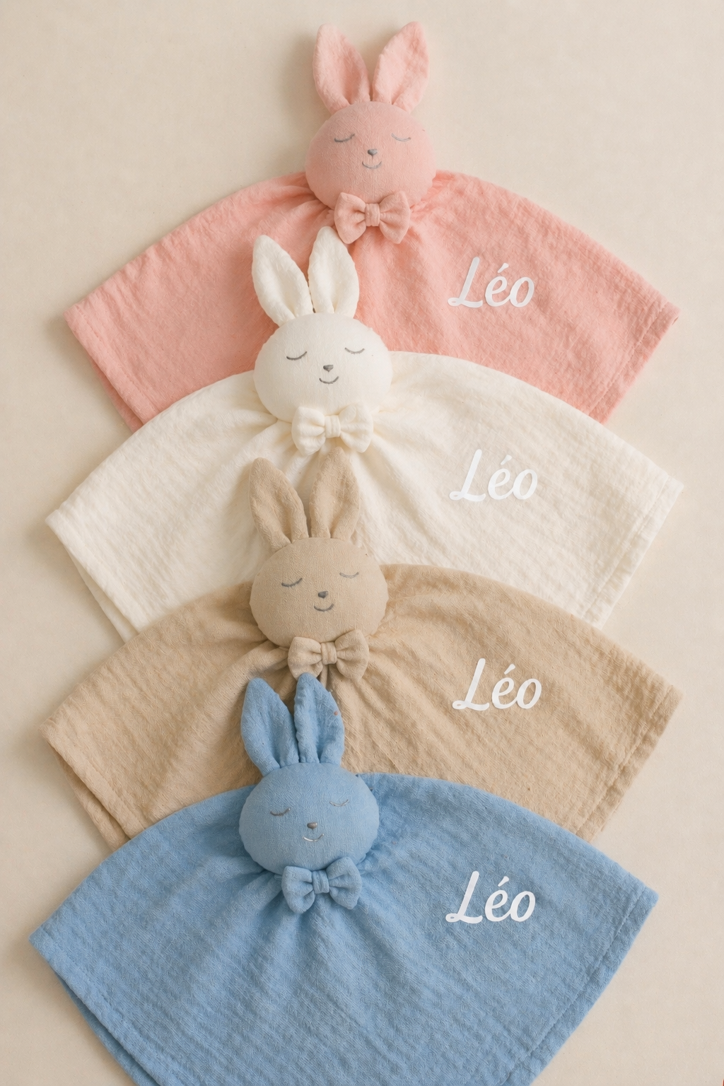 Doudou  en gaz de coton